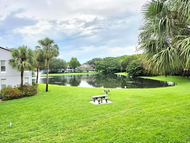 YOUR WATER VIEW!! ALSO CLOSE TO BUILT-IN PICNIC BENCH AND GRILL.