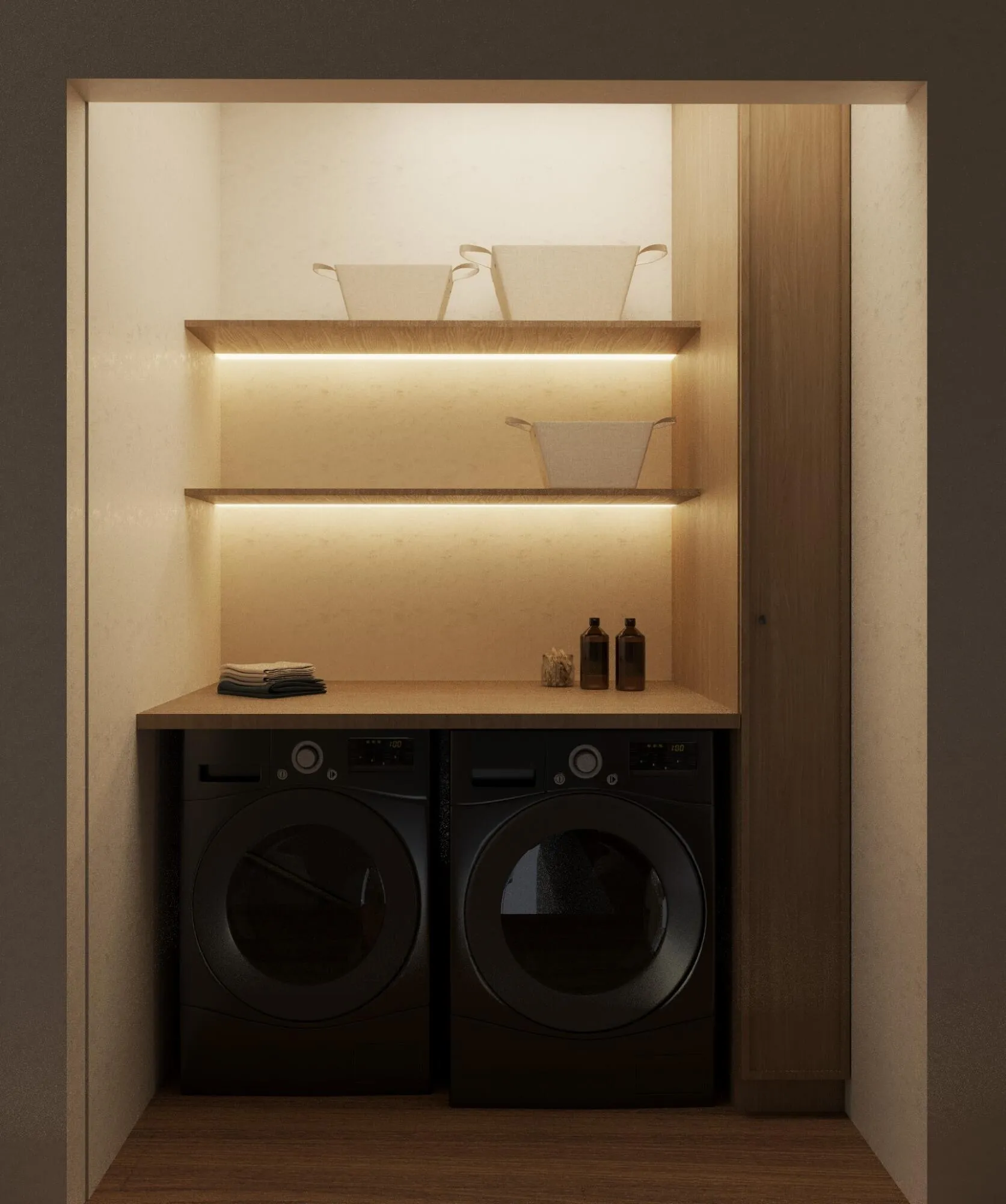 UPSTAIRS LAUNDRY