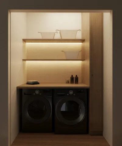 UPSTAIRS LAUNDRY