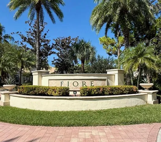 Fiore sign entrance