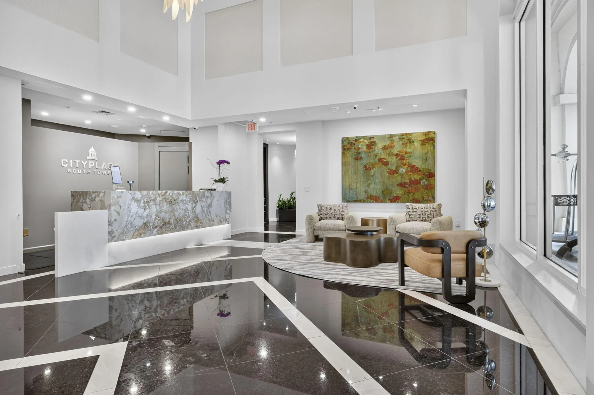 Newly Remodeled Main Lobby