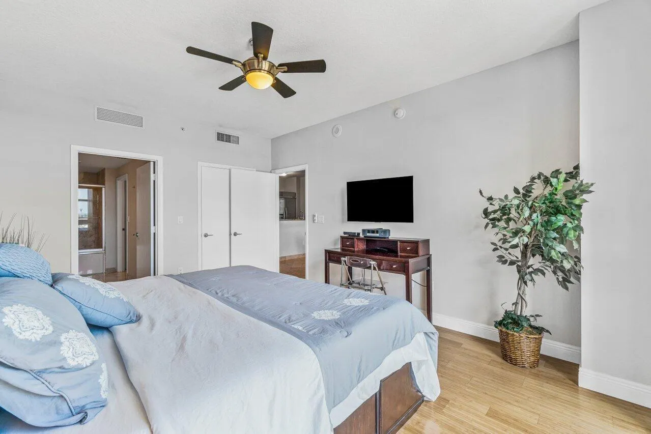 Bedroom with Walk-In Closet