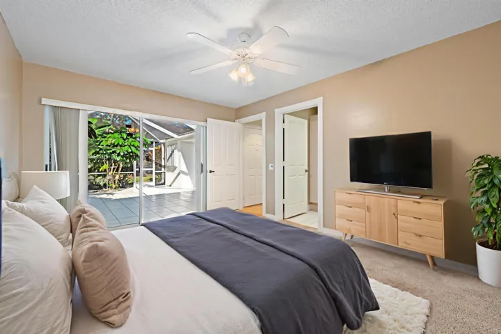 Staged - Master/Primary Bedroom