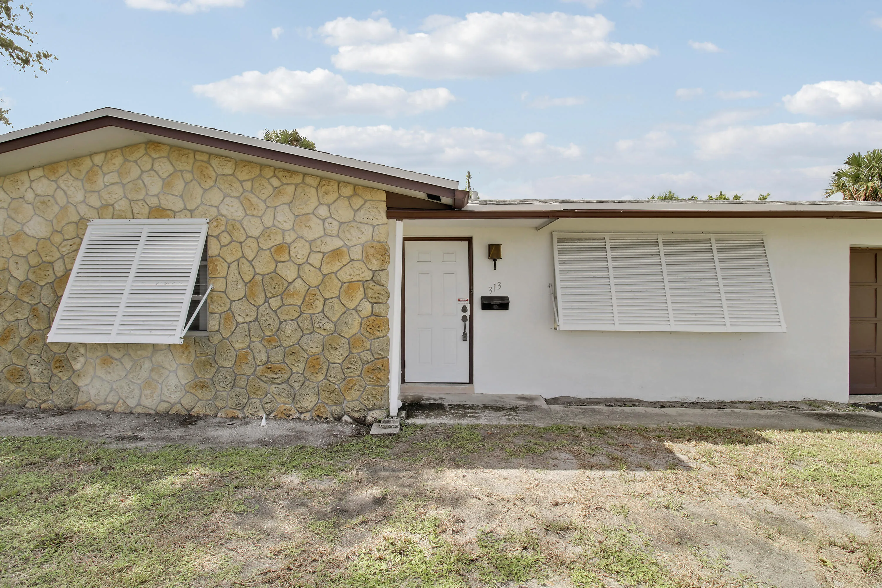 front of home
