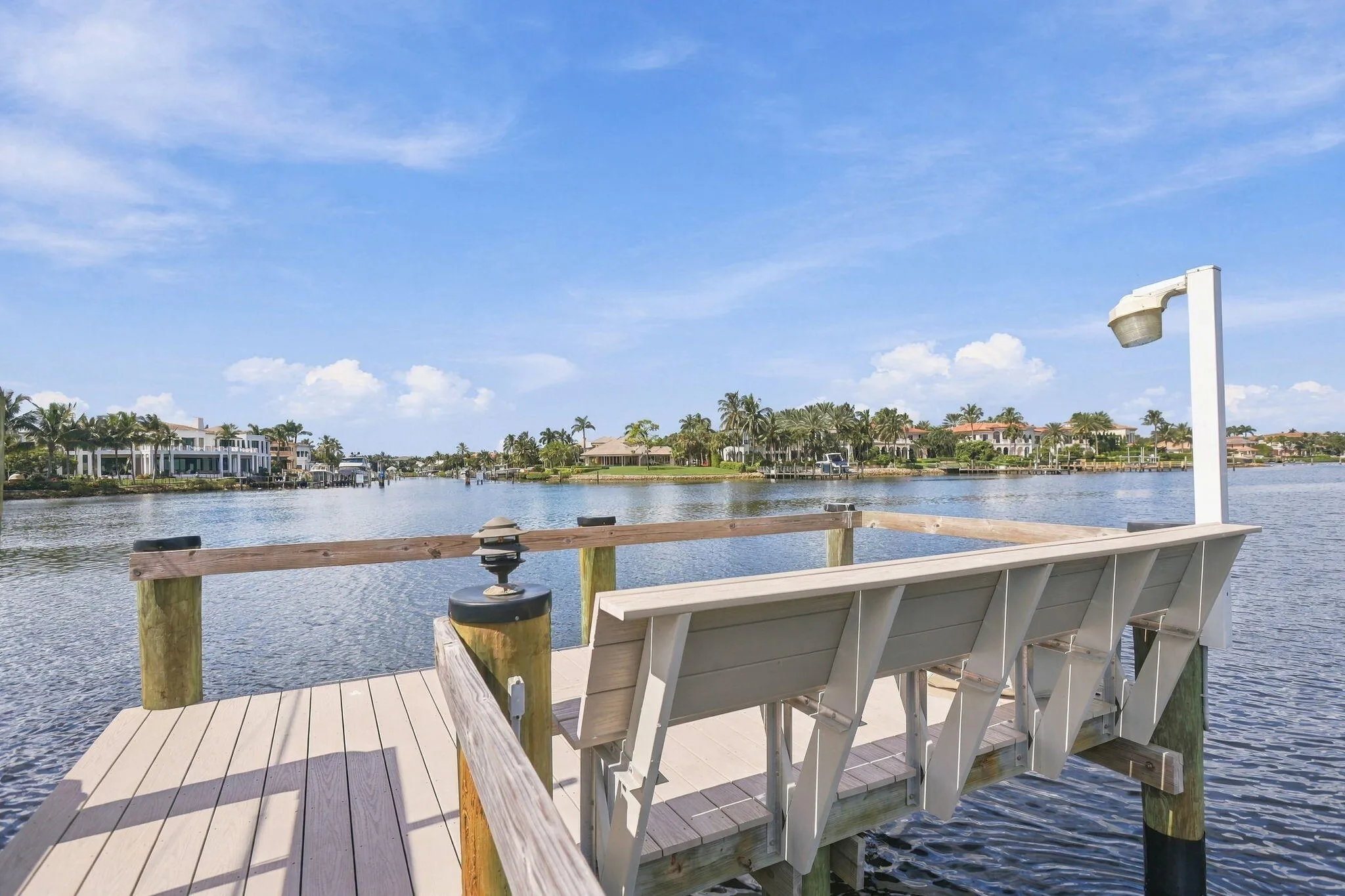 Bench and Dock