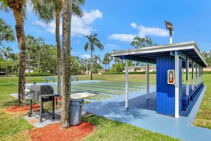 SHUFFLE BOARD COURTS ARE IN 2 AREAS