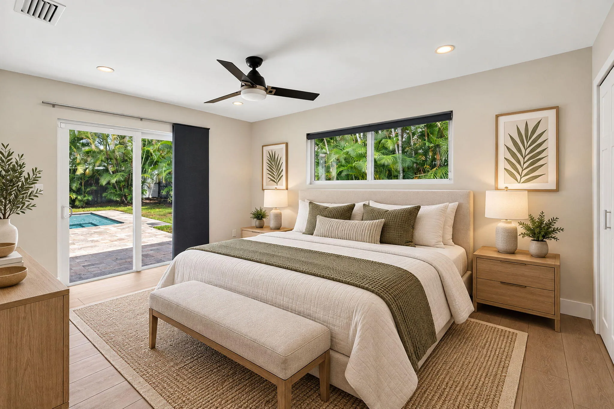 2nd Guest Bedroom Virtually staged