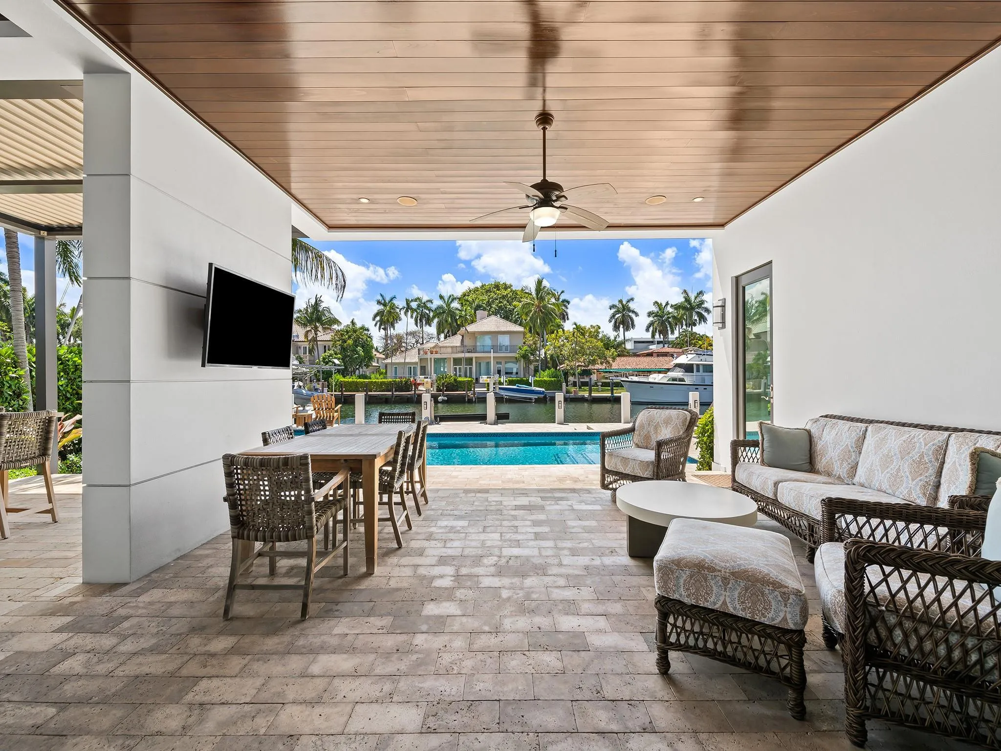 Relax and enjoy the South Florida lifestyle of living outside