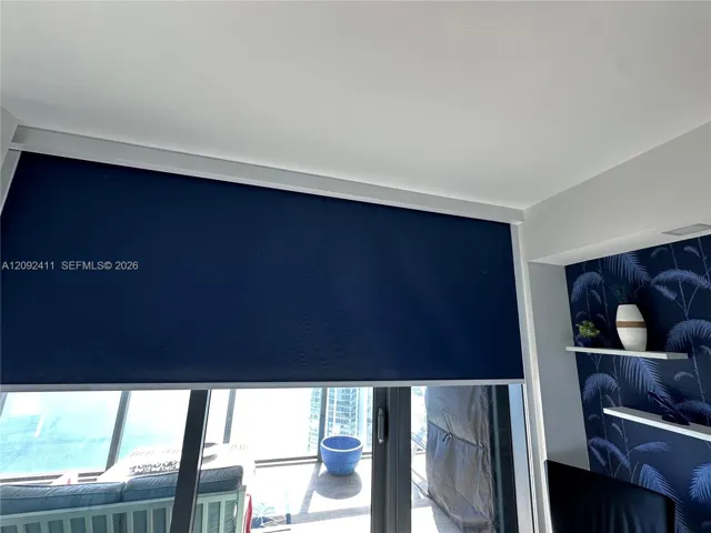 Black Out Power remote blinds Bedroom