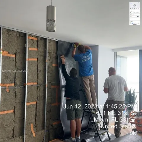 Sound Proofed common walls