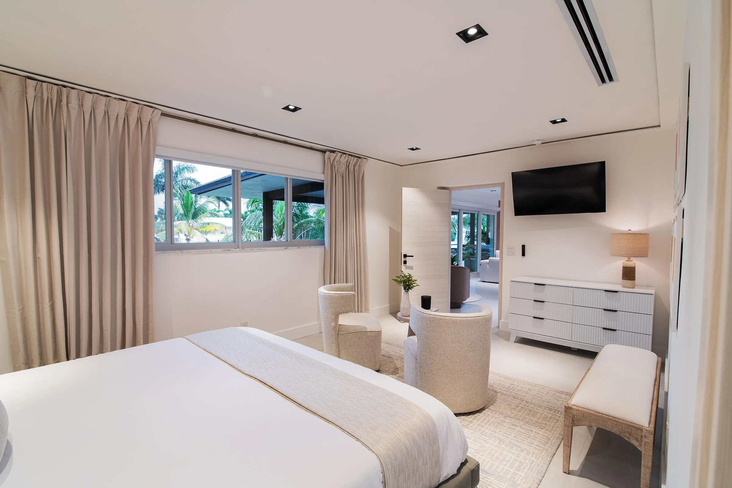 Master Bedroom. Original photograph. No AI-generated imagery.