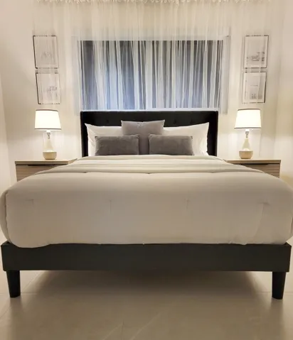 Bedroom #2| Original photograph. No AI-generated imagery.