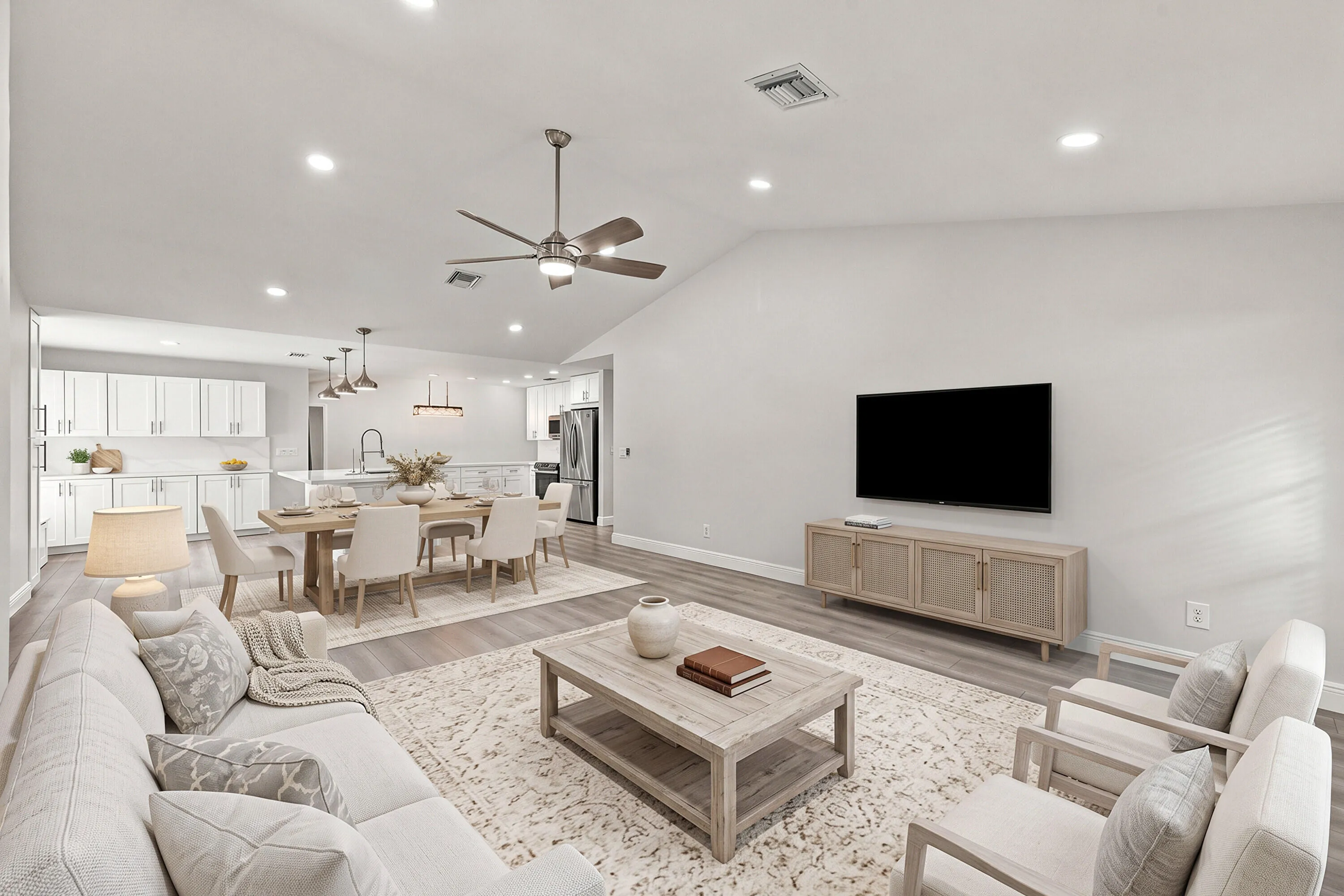 Staged Family ROom