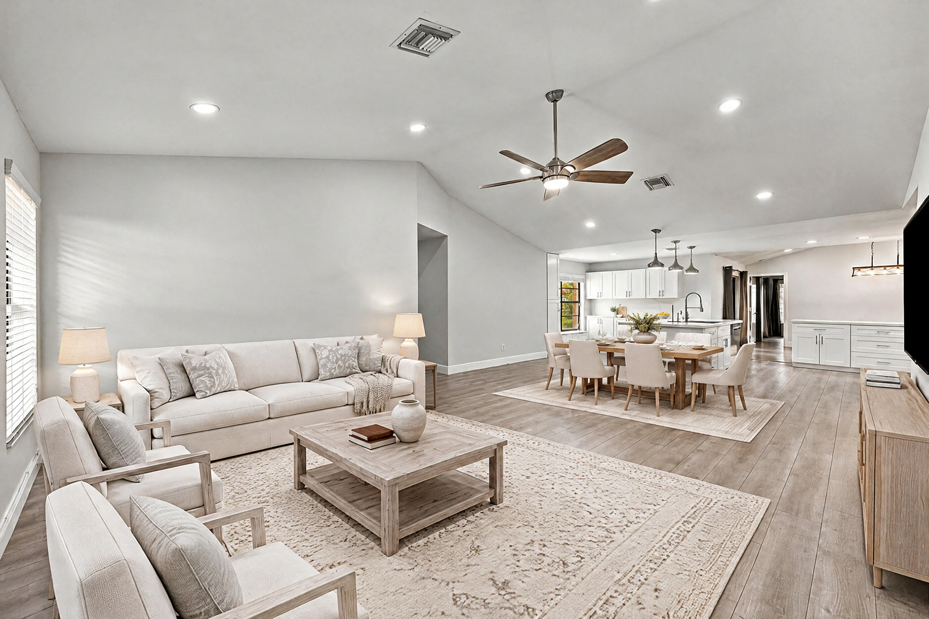 Staged Family Room