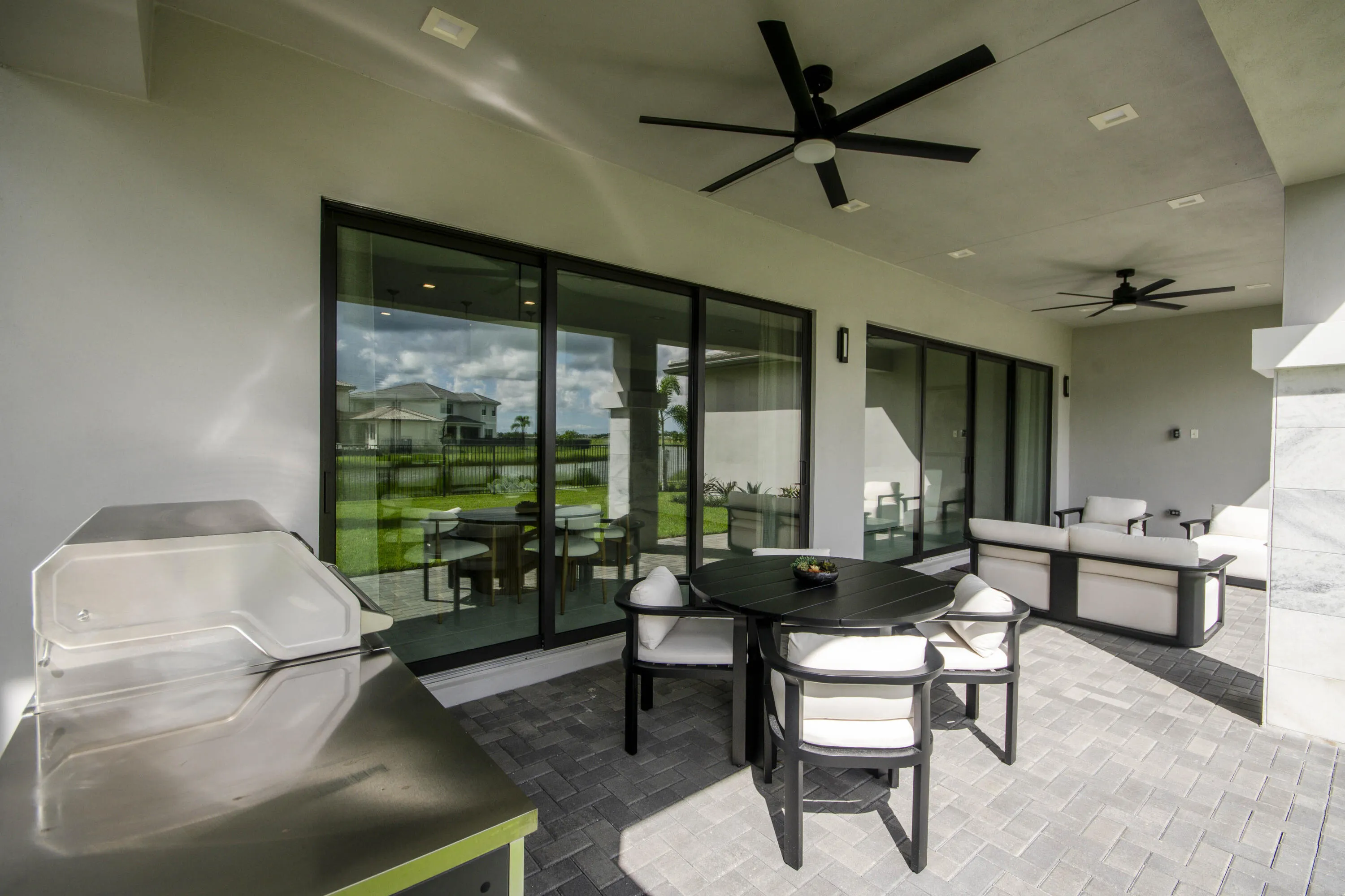 Summer Kitchen | Outdoor Ceiling Fans