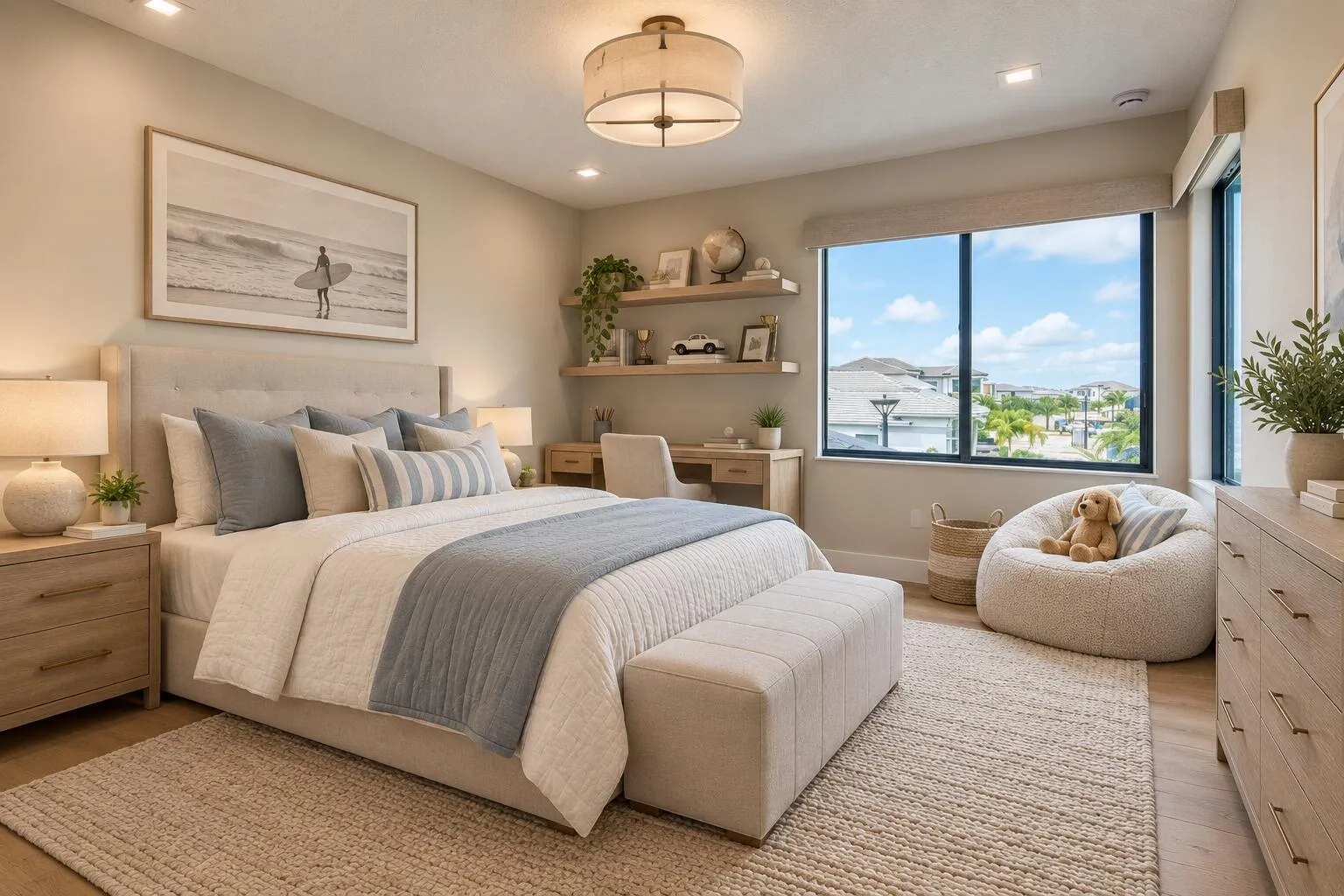 Guest Bedroom 5 - Virtually Staged