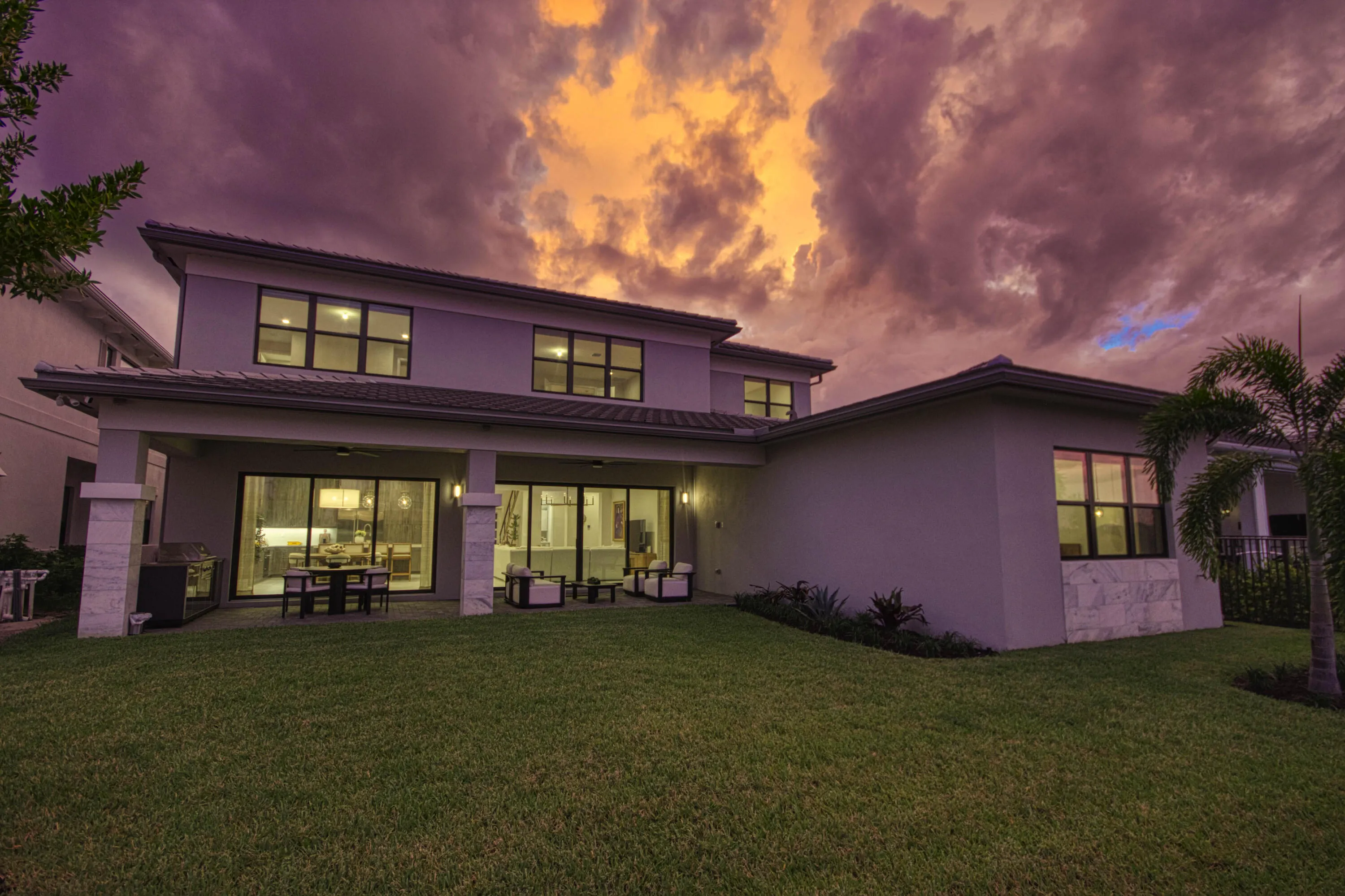 Sunset Rear