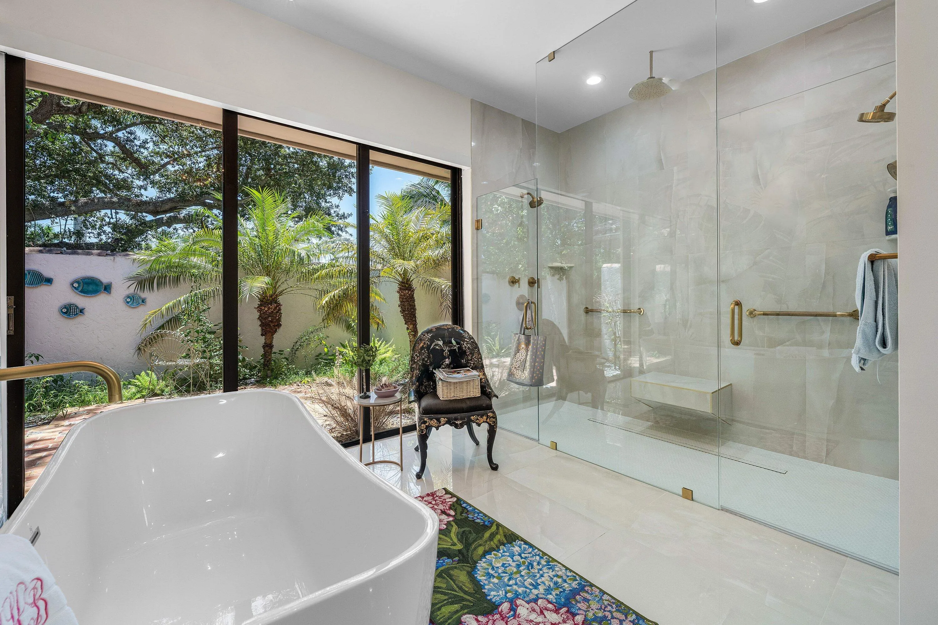 Primary bathroom area 1