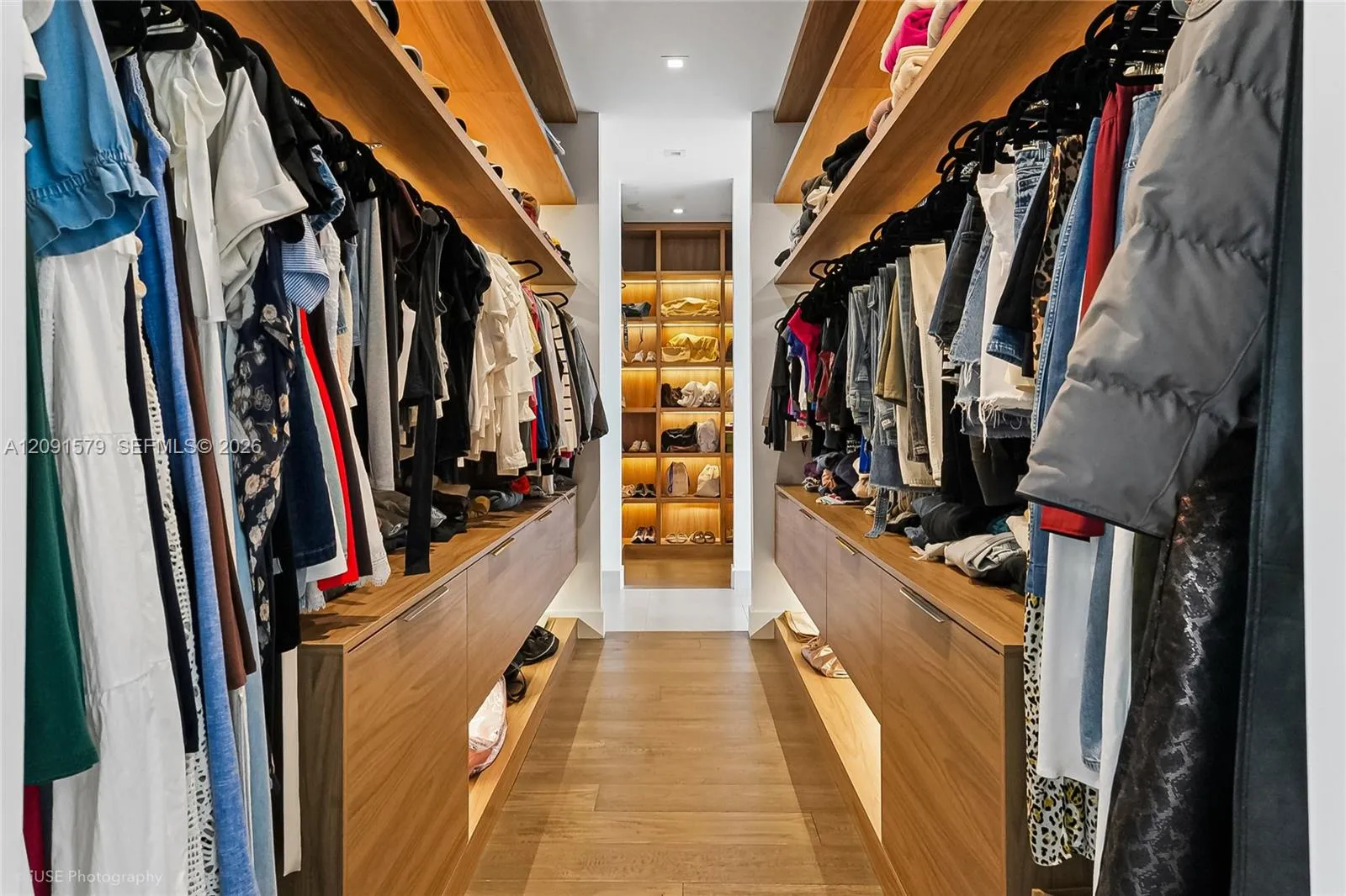 Closet at Master Bathroom