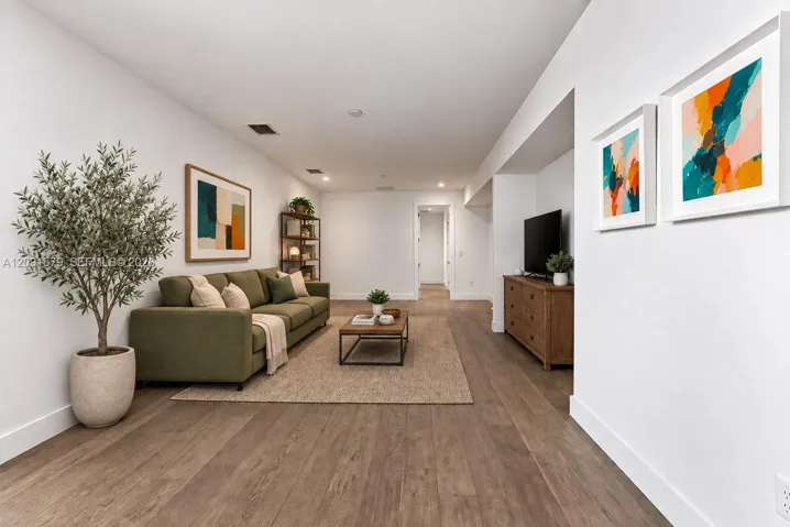 Sitting Area at Second Floor - Sofa & Table Virtual Staging