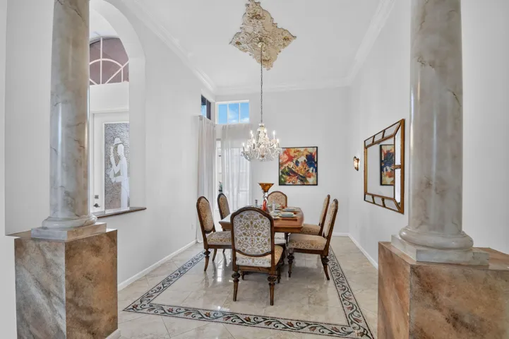 Gracefully framed windows bringing in natural light and architectural charm.