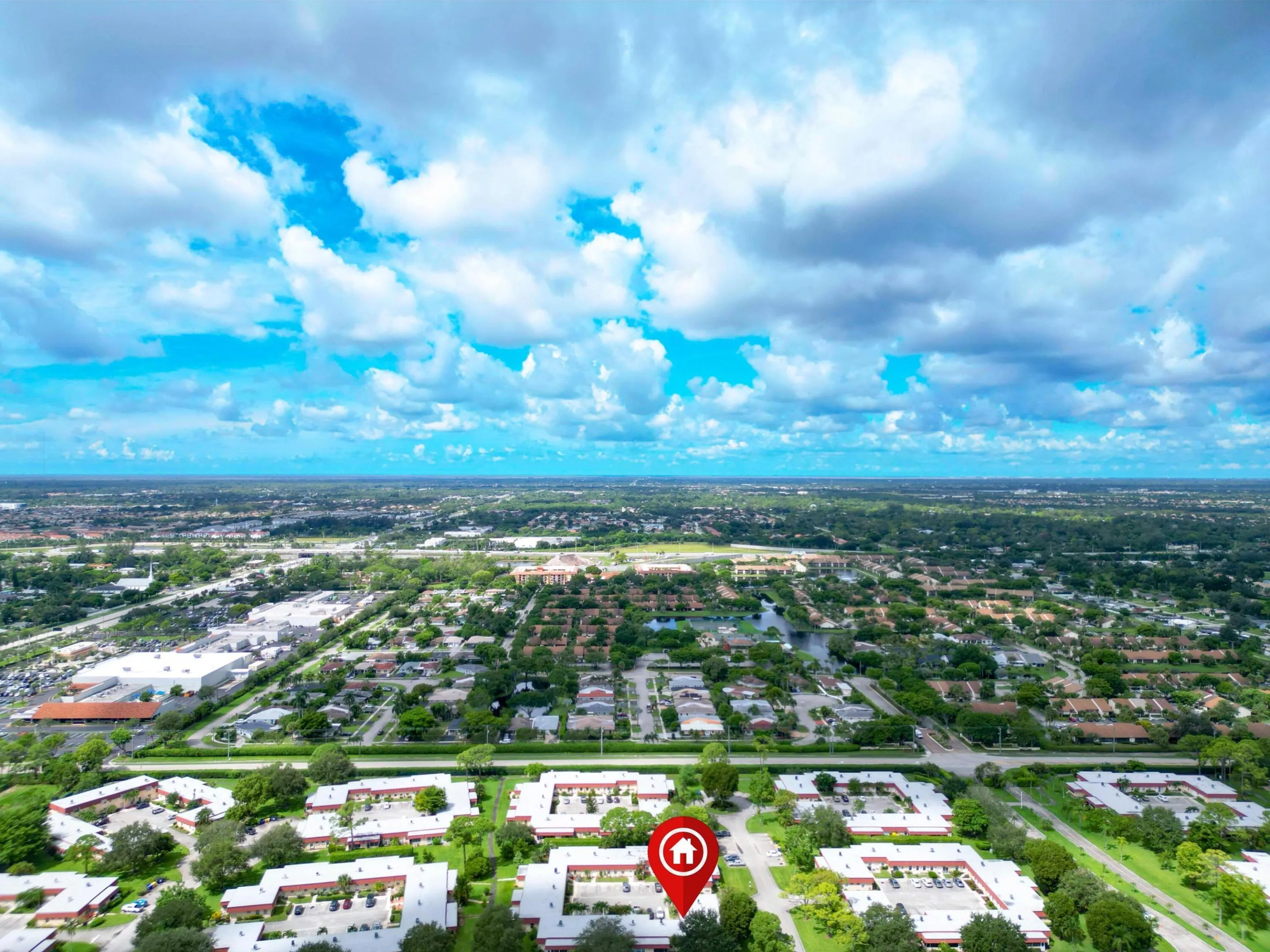 Panoramic to West