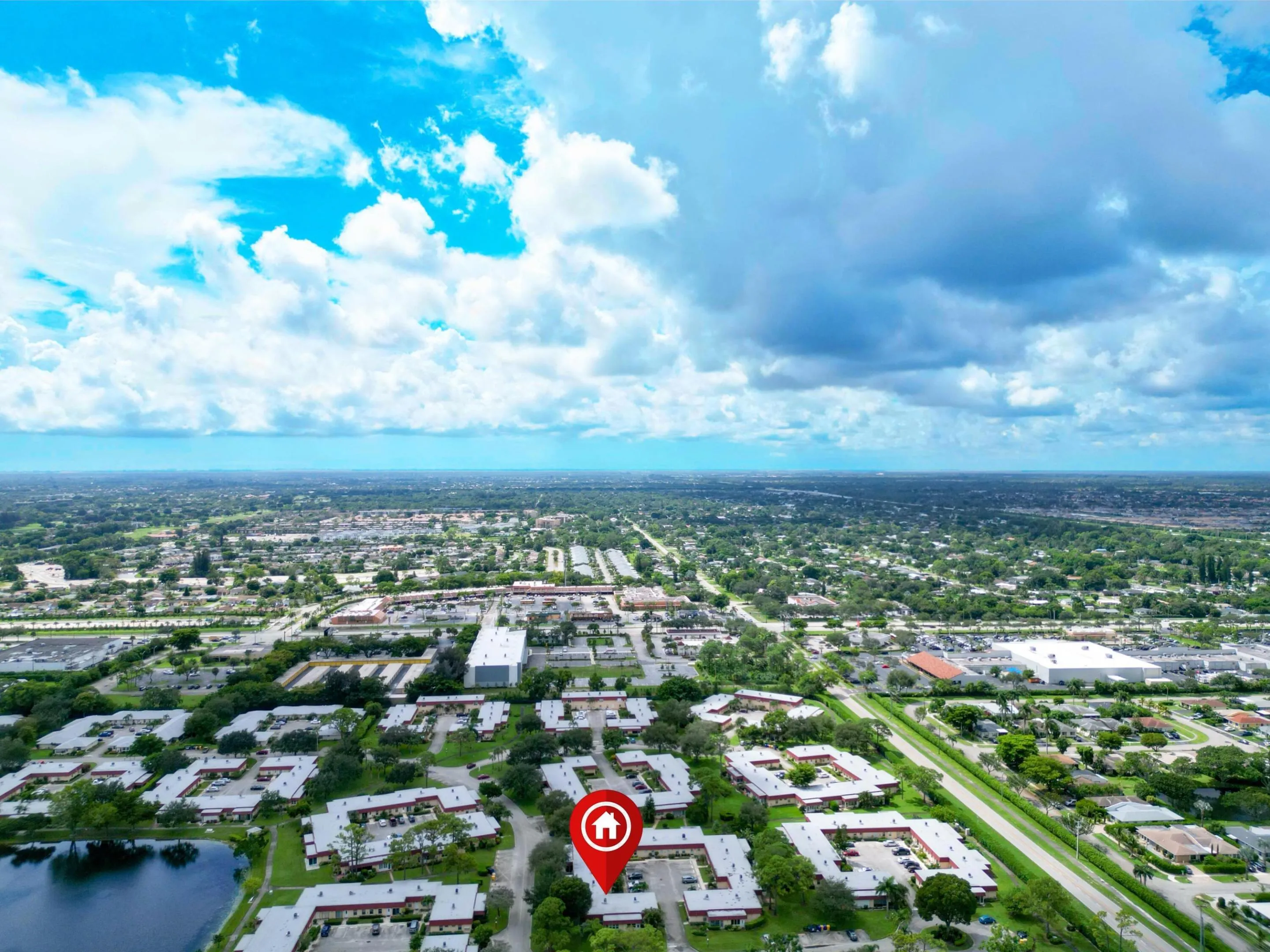 Panoramic to South