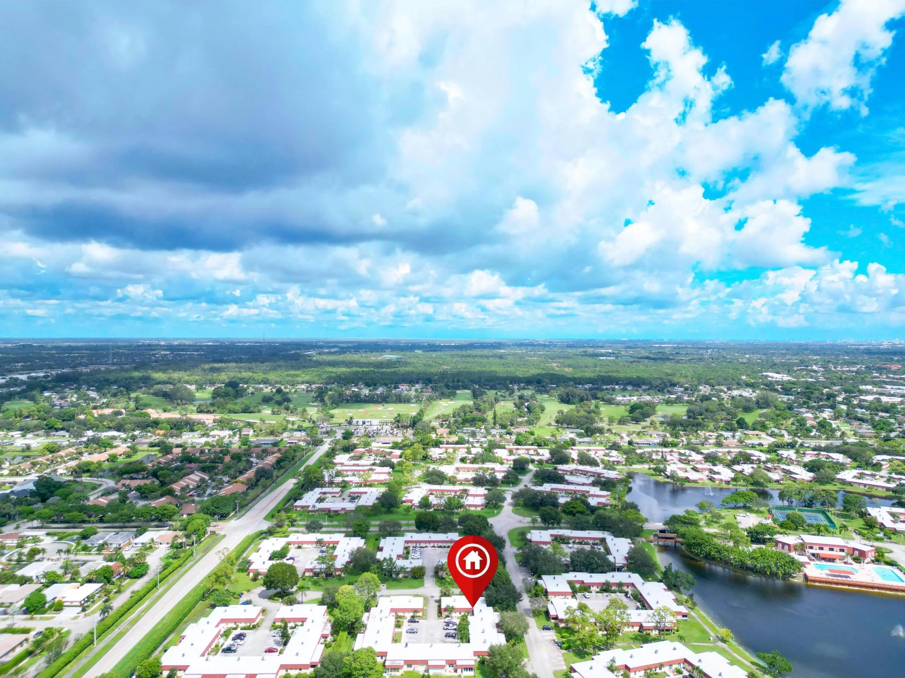 Panoramic to North