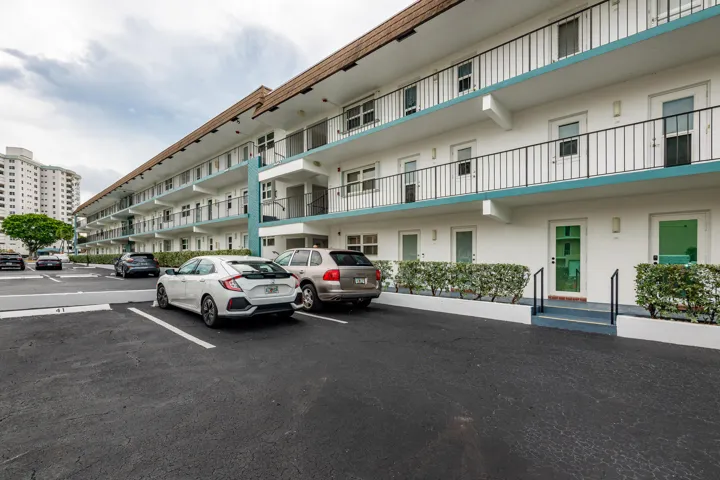 Park in front of your apartment.