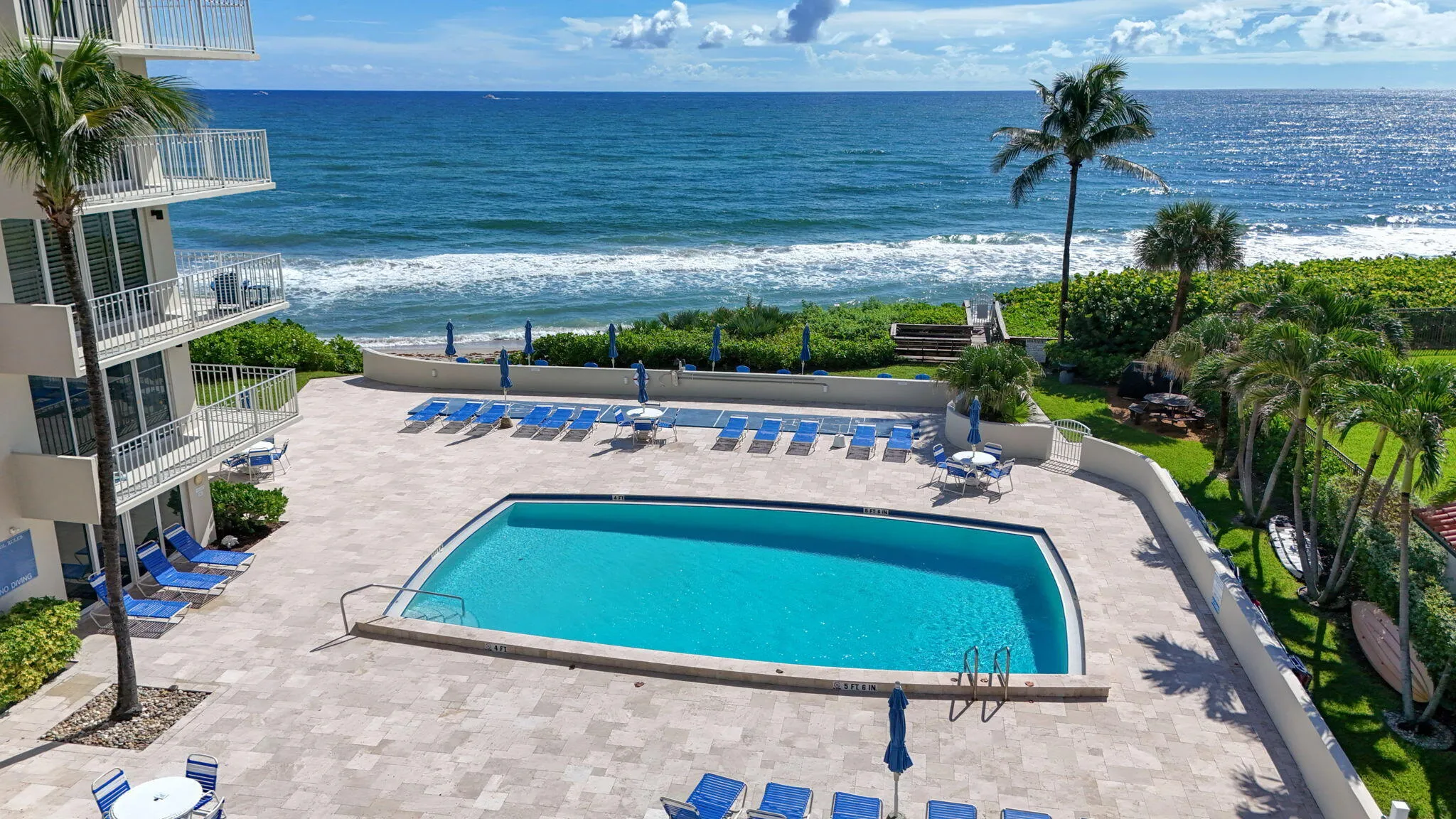 Community Pool with Ocean Views