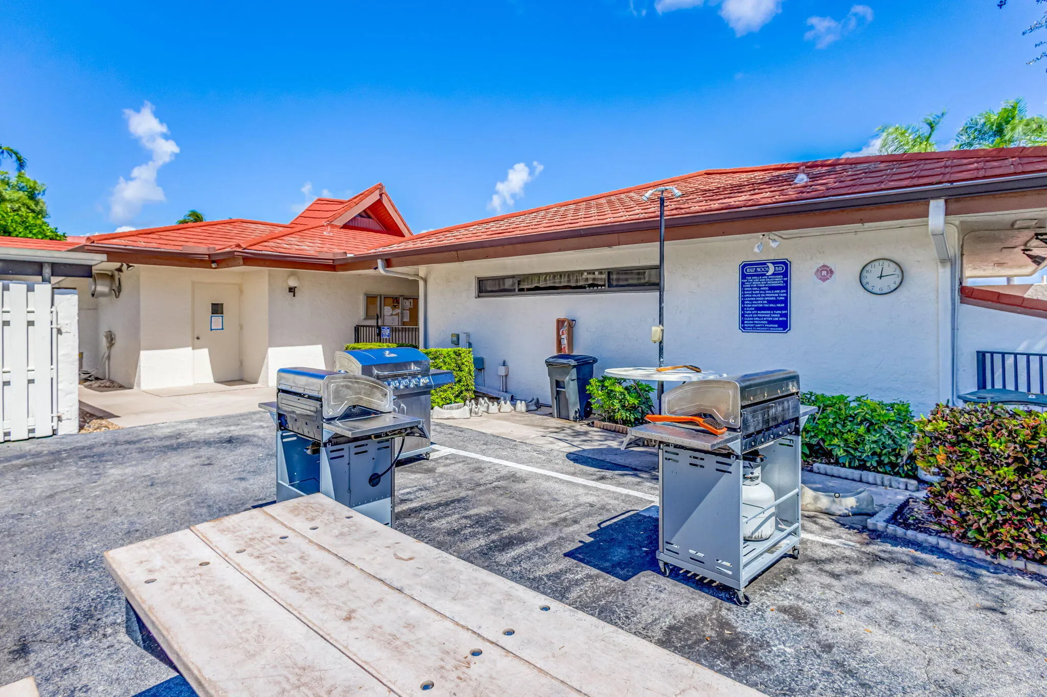 BBQ area