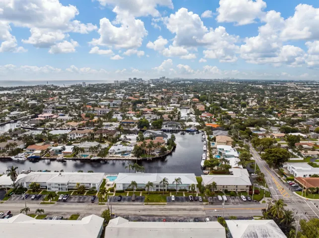 Waterfront community with extensive canal access and distant ocean visibility