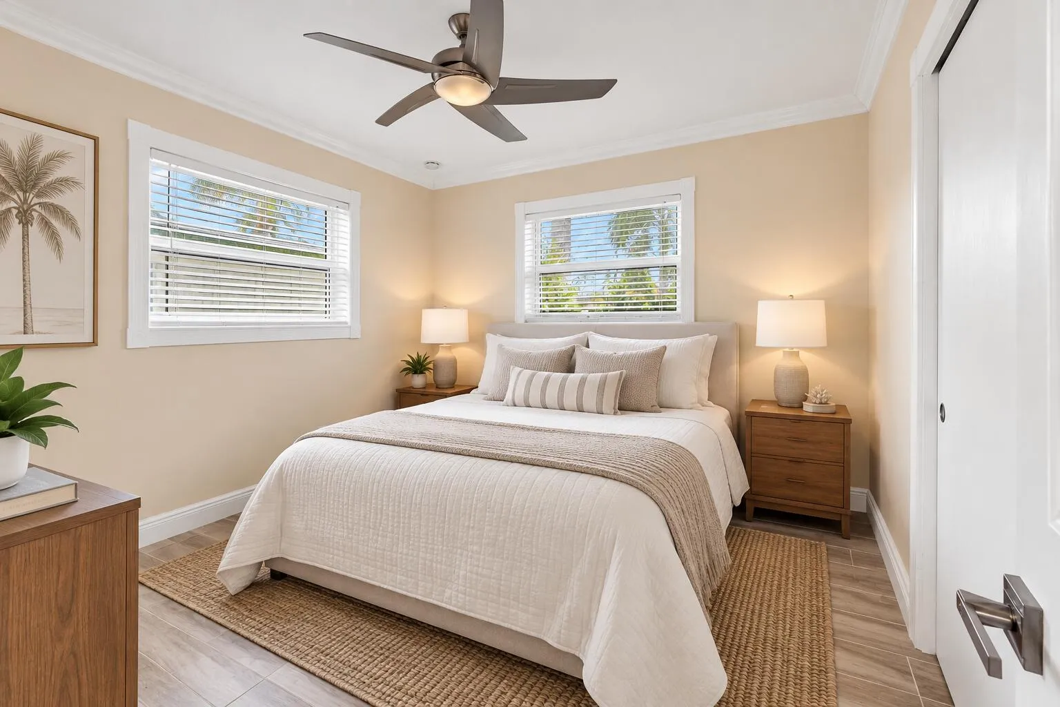 Second bedroom *virtually staged*
