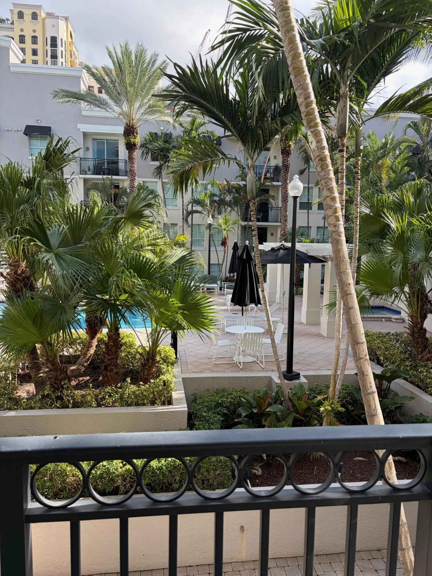 Balcony Pool View
