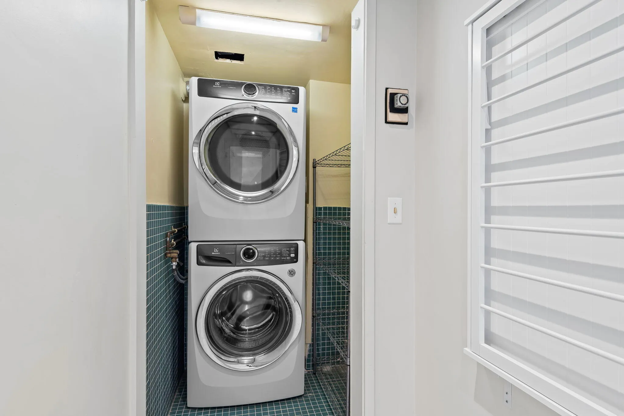 laundry room off kitchen area