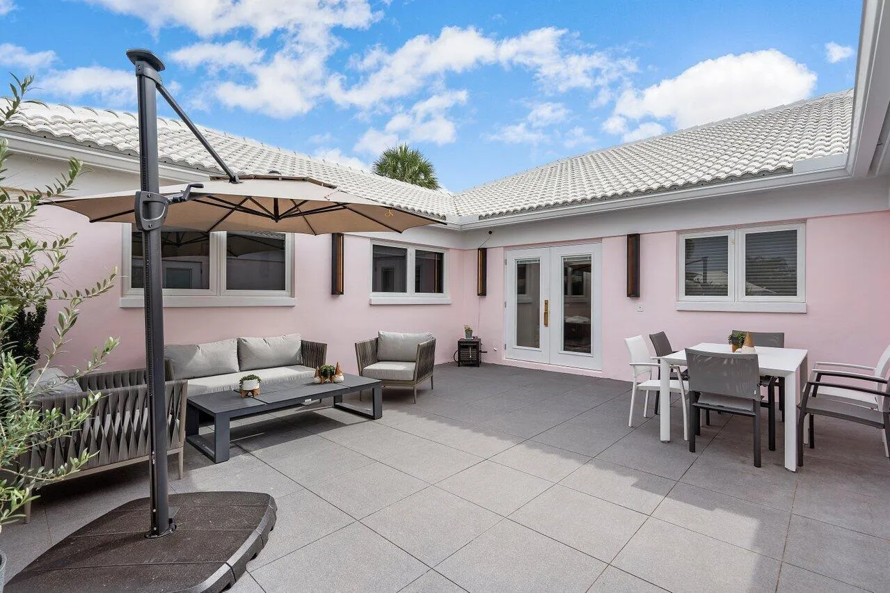 Open patio