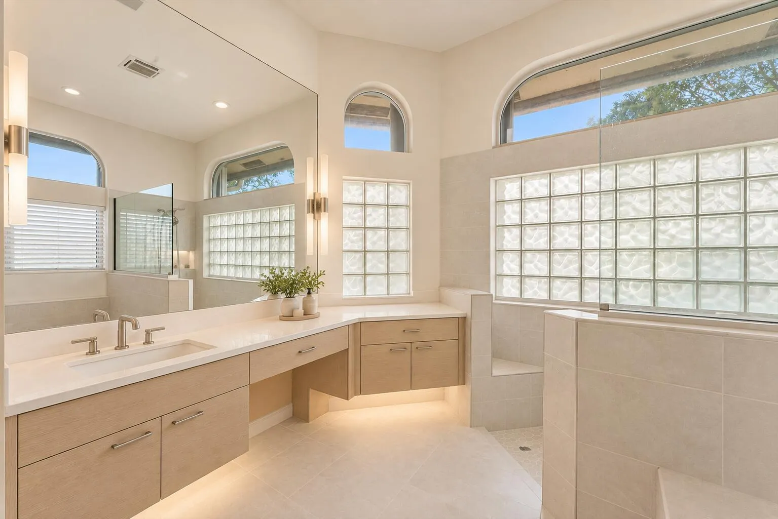 Primary Bathroom Staged 2