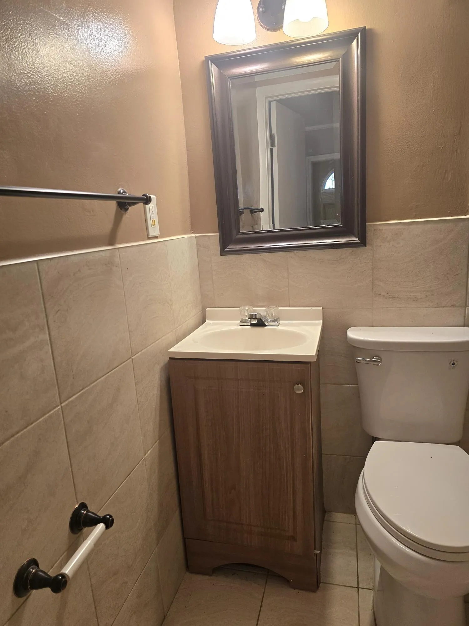 Efficiency bathroom
