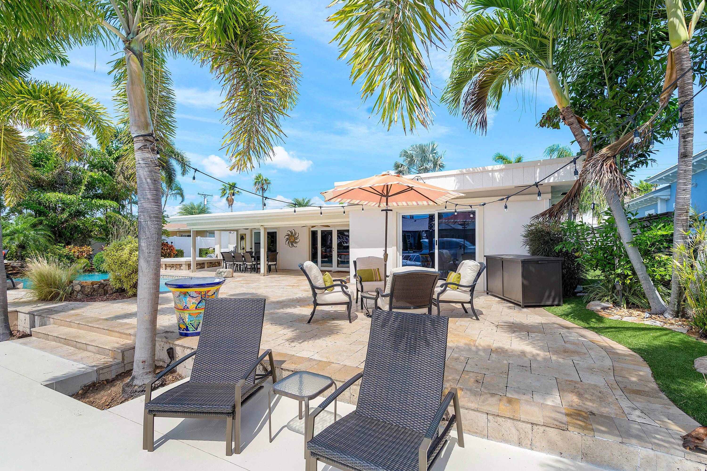 Outdoor patio