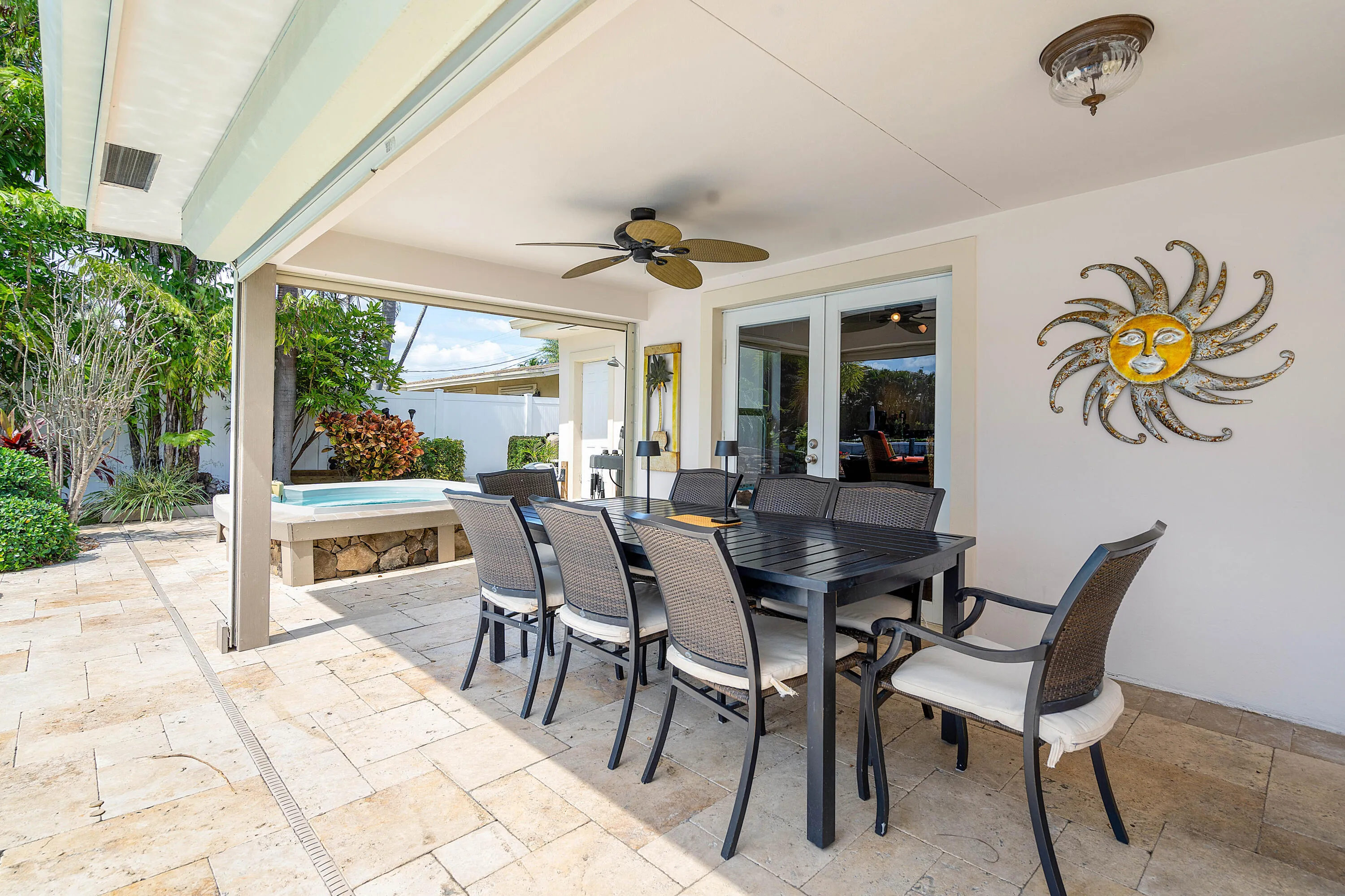 Outdoor patio