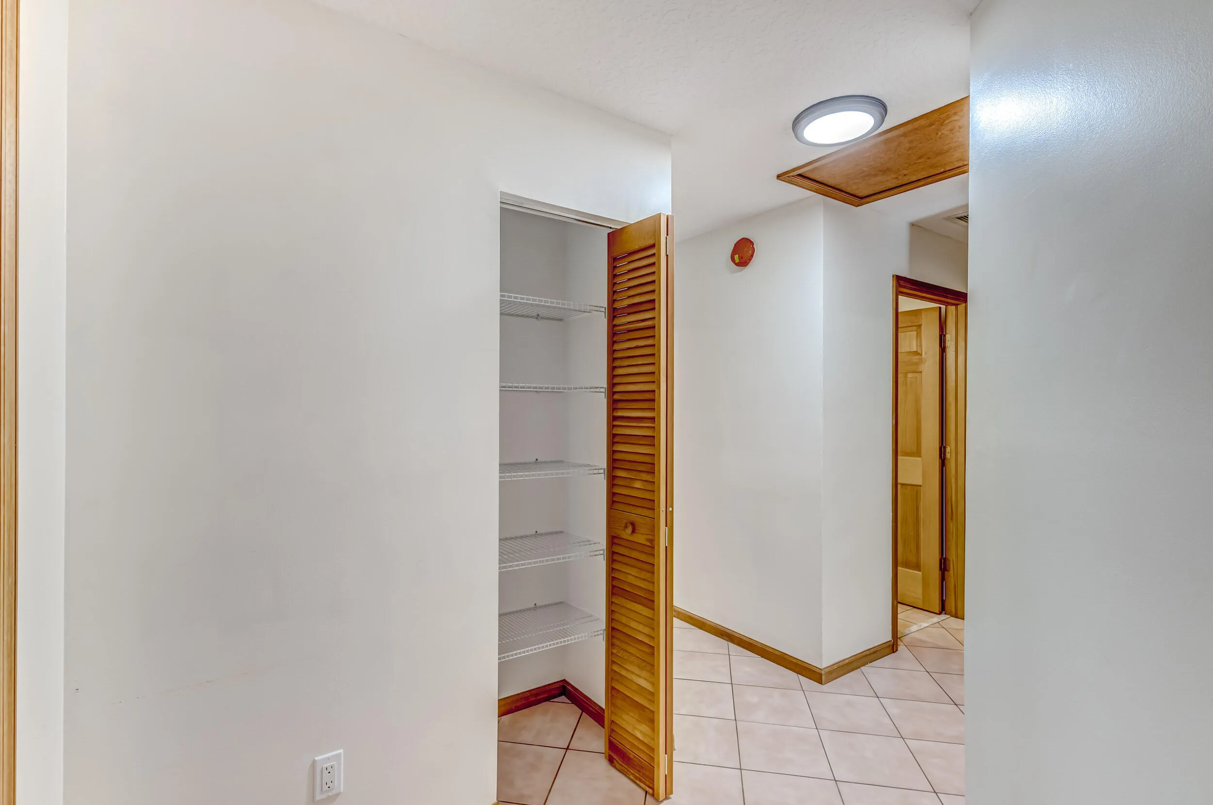 Extra storage closet