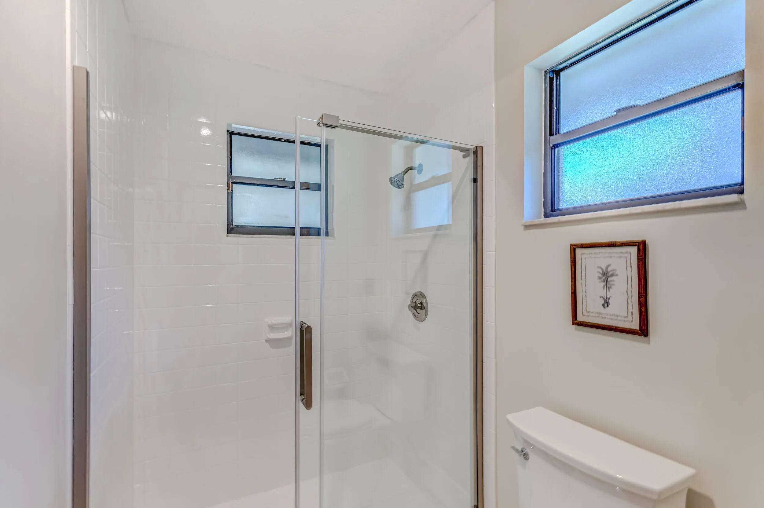 Master shower