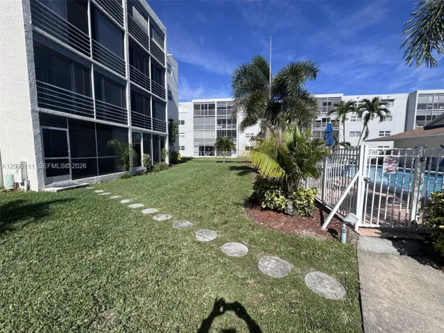 back door leading to pool