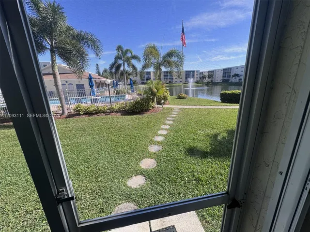 Pool right outside your door
