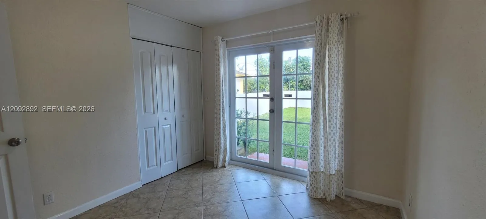 downstairs bedroom