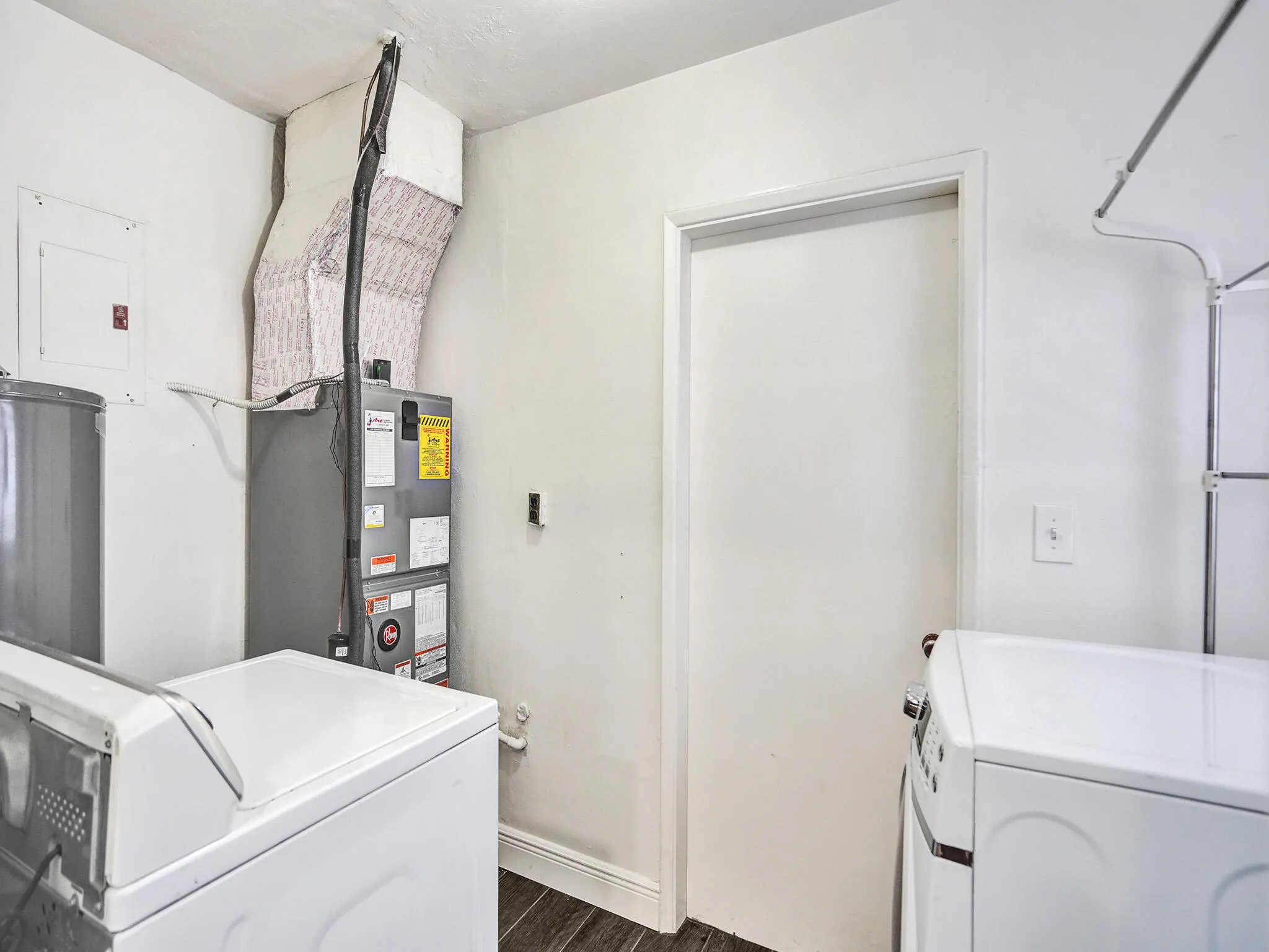 Interior laundry room for convenience