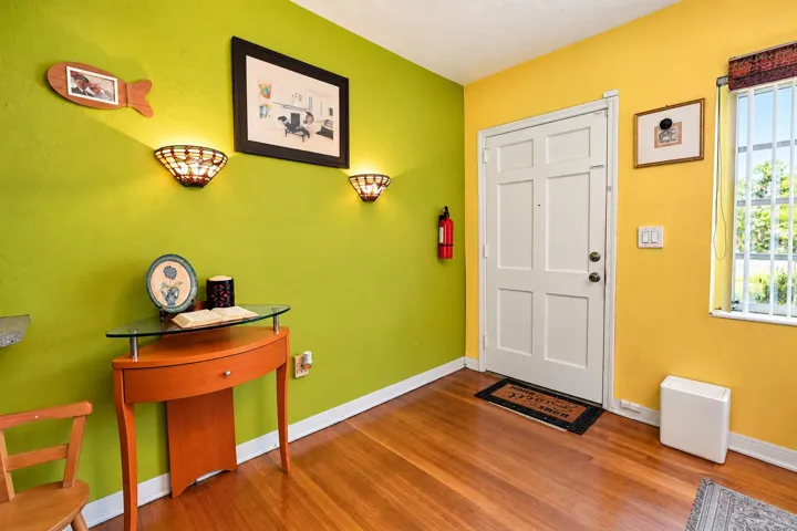 INSIDE FRONT DOOR