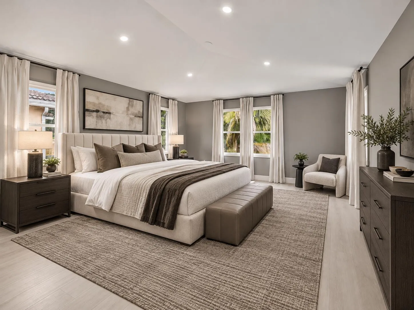 Primary Bedroom - Virtually Staged