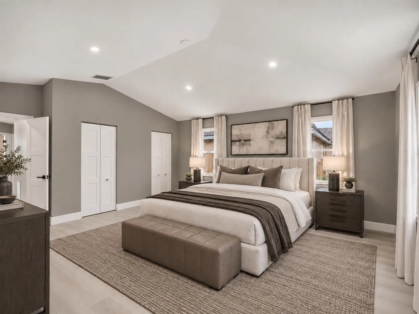 Primary Bedroom - Virtually Staged