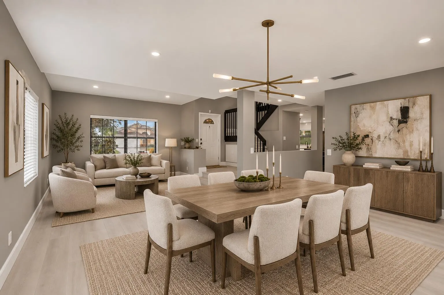 Dining Room - Virtually Staged